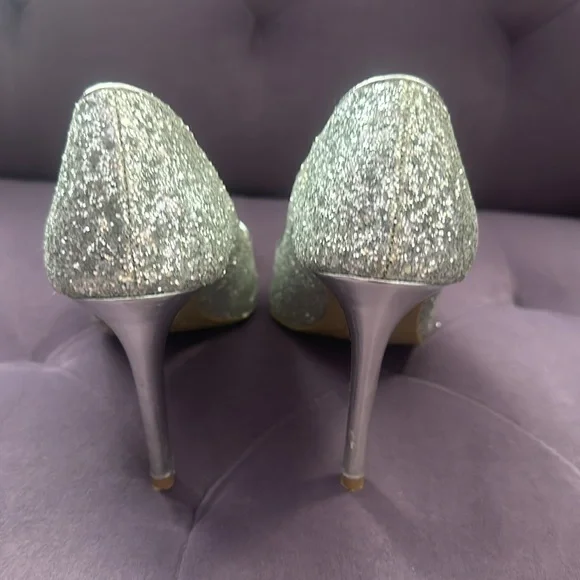 Christian Siriano Silver Heels - Picture 4 of 6